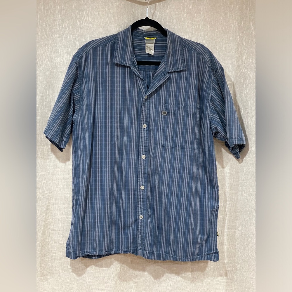 Vintage North Face Short Sleeve Button down